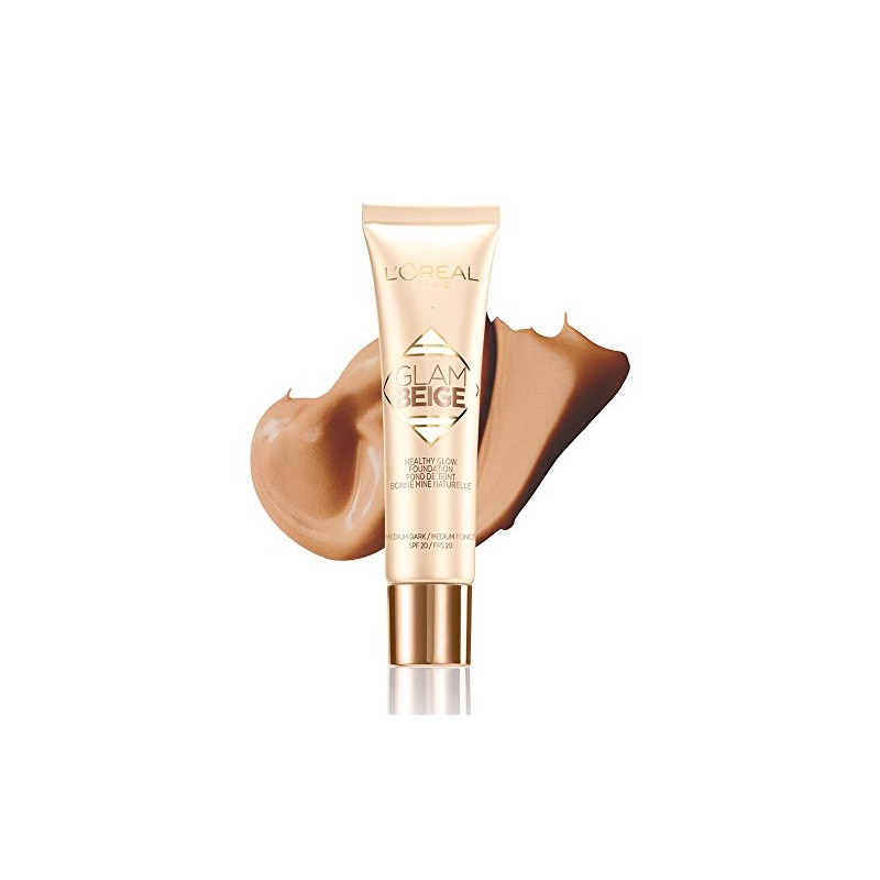 L'Oréal Paris Glam Beige Healthy Glow Foundation 40 Medium Dark