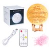 Kenon Engraved 3D Moon Lamp for Daughter from Mum, 3D