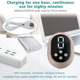 Portátil Extractor De Leche Eléctrico Integrado Recargable con Función De Masaje Extractor De Leche para Succión de Leche Materna y Masaje de Senos