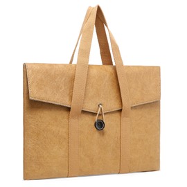 GAOCHY 13 Inch Tyvek Slim Laptop Sleeve, Compatible with 13.3" Pro 13, 13.6" Air 13, 13.3" ASUS Vivobook, 13" Dell Latitude 7350, 13.3" HP Envy x360, Autumn Oak