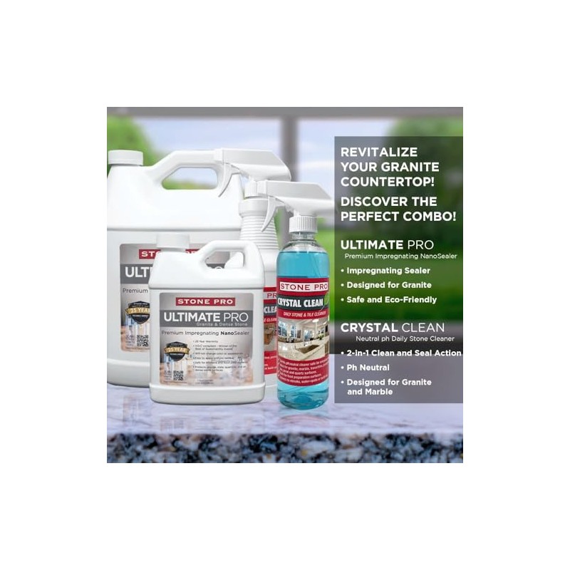 Stone Pro Ultimate Pro - Impregnating Sealer for Granite &