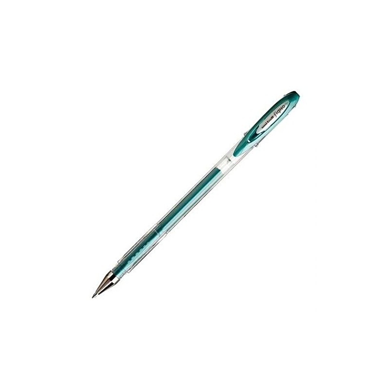 Uniball Signo UM120 Gel Rollerball Pen - Color: Metalic Green