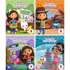 Nelson Mini-Bücher: Gabby's Dollhouse 5-8: 24 Mini-Bücher im Display