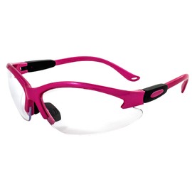 Birdz Eyewear Flamingo Women's Lab & Dental Office Safety Glasses Pink Frame & Clear Lenses