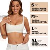 Seamless Bralette for Women Comfort No Show Square Neck Stretch