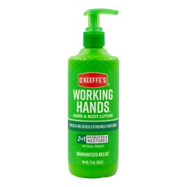 O Keeffe S Working Hands, P/piel Extremadamente Seca 12oz.