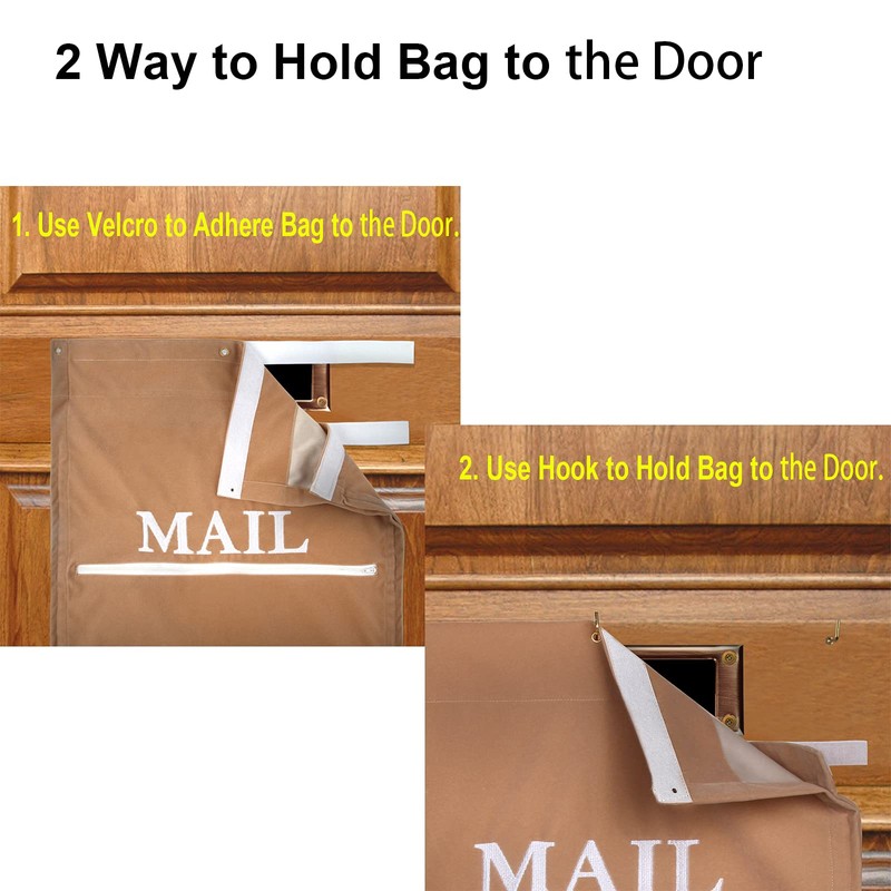 Mail Catcher Post Catcher Bag for Mail Slots Post Efficient