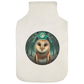 'Happy Barn Owl' Hot Water Bottle Cover (HW00039608)