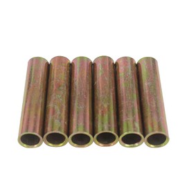 WLOOD Bushing and Sleeve Kit for Club Car DS and EZGO TXT 1994-UP, Golf Cart Front or Rear Leaf Spring & Front Upper A Arm Suspension fit Club Car DS Models Gas (6 Metal spacers 12 bushings)