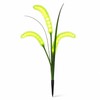 Solar Foxtail Garden Lights for Outdoor Decor – 3-Head LED