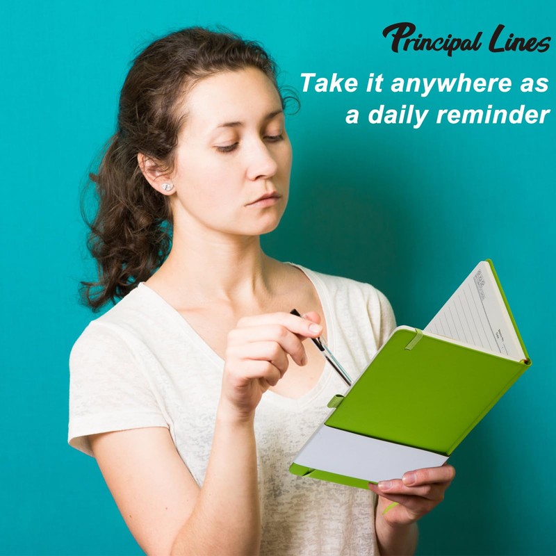 Principal Lines 12 Pack Lined Journal Notebook - A5 Hardcover