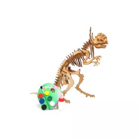 Monkits Education Dinosaurio Dilophosaurus Para Armar Juguete Didáctico