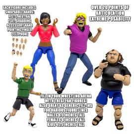 Ultimate Wrestling Crowd Fan Figures Four-Pack [Series 2]