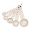 Beille Cream Wheat Straw Measuring Cups Spoons Set Cooking Baking