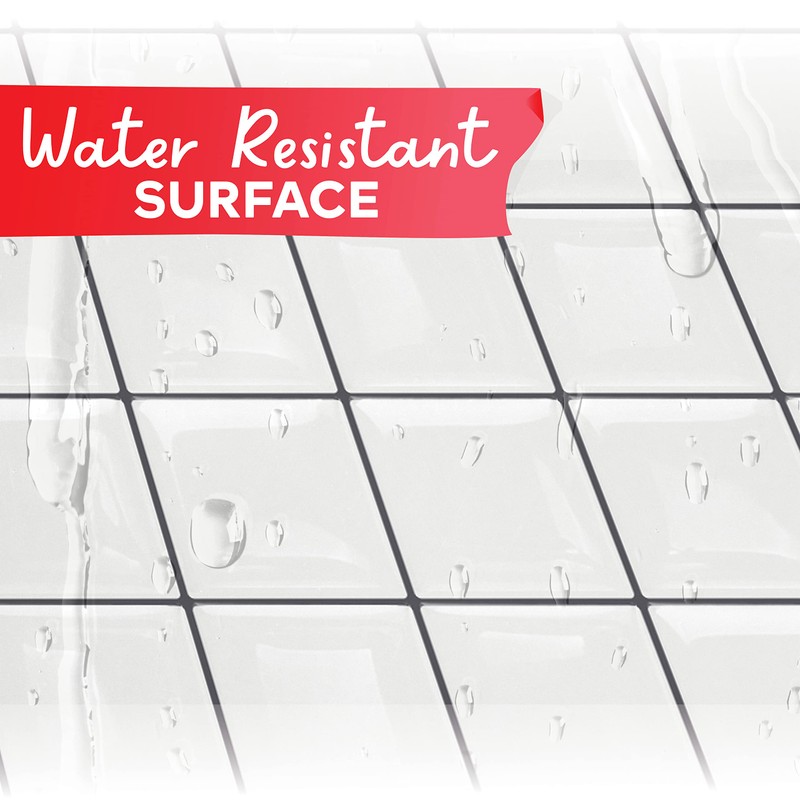 XFasten Square Peel and Stick Tiles - 10pcs 12' x