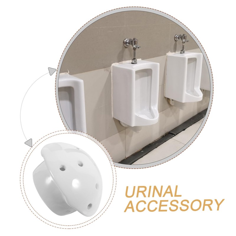 Tofficu Urine Strainer for Urinal Ceramic Funnel Cover Bath Plug