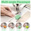 LXBCTOP 4 PCS Magnetic Seam Guide for Sewing Machine, Polygonal