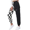 SANGTREE Women's Cargo Pants Elastic Waist Drawstring Tapered Jogger Pants