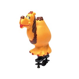 XLC Unisex Adult Horn, 2500720001, Yellow/Brown, 5.5 x 5.5 x 4 cm