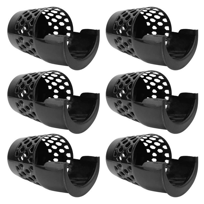 Glomora 6pcs Billiard Pockets, Plastic Billiard Pool Table Pockets, Pool