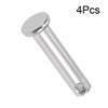 TA-VIGOR 4pcs 8 x 35mm Clevis Pins Single Hole, 304