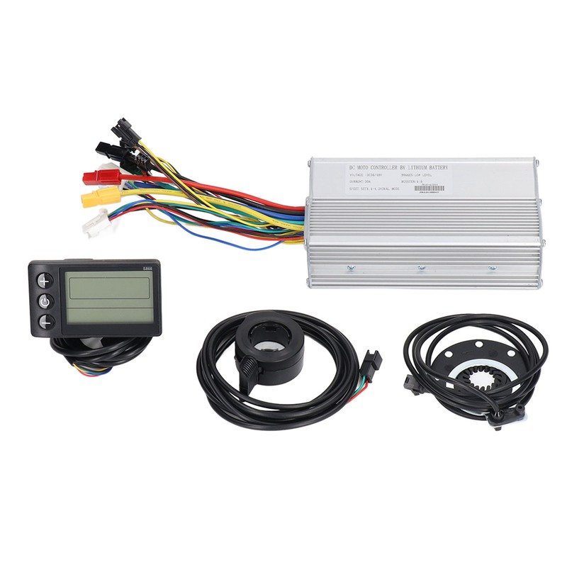 Electric Bike Modified Controller Set with 30A Controller and S866