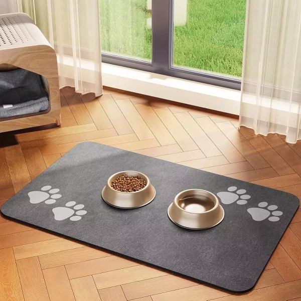 Branded Cat & Dog Feeding Mat for Food and Water