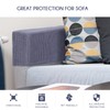 SEWACC 2pcs Sofa Arm Covers Stretchy Couch Arm Protectors for
