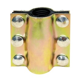 Water Pipe Repair Clamp for 3/4 inch Pipe(Outer Diameter of Applicable Pipe is About 1.06 inch),Leak Sealer for Pipes and Plumbing,Length About 4 inch,Suitable for PE/PPR Pipe,Steel/Iron Pipe