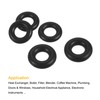 sourcing map Nitrile Rubber O-Rings 12mm 14mm OD 6mm ID