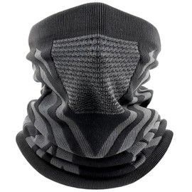 Andeor Men's Neck Warmer, Cold Protection, Face Cover, Neck Guard, Air Hole Structure, No Stifling, UV Protection, Stretchy, Breathable, Windproof, Thermal, Warm, For Work or School Commutes, Cycling, Biking, Skiing, Snowboarding, Mountain Climbing, Outd