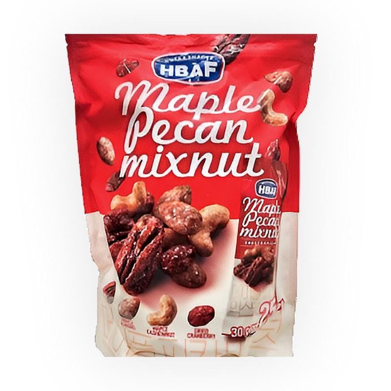 BAF HBAF Maple Pecan Nut Mix Nuts 30g 25 Pieces