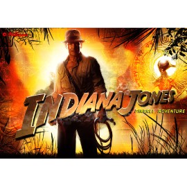 Williams Indiana Jones Pinball Machine Translite Alternate Artwork #2