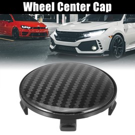 X AUTOHAUX 4pcs 68mm Wheel Center Hub Caps Hubcaps Covers Universal Rims Hub Cap Parts for Car Black Outer Diameter: 68mm / 2.68"(D)
