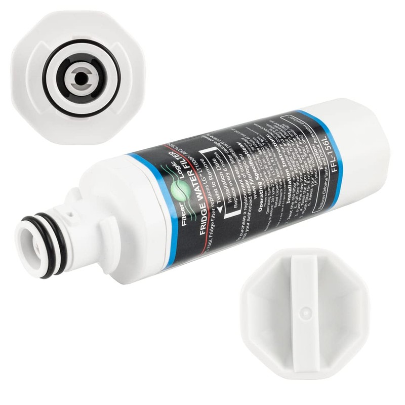 FilterLogic FFL-156L | 3x Fridge Water Filter Compatible with LG