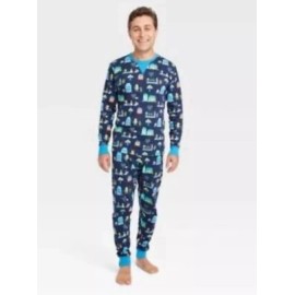 Unbranded Wondershop Men's Hanukkah Lions Pajama 2-Piece Set Cotton Size XXL NEW