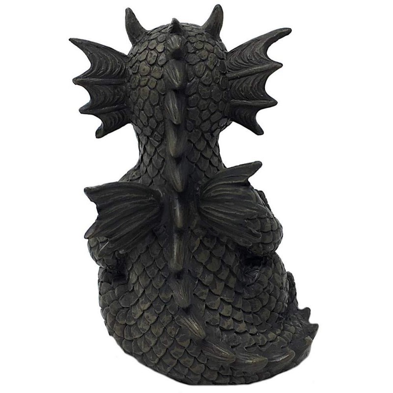 MystiCalls - Garden Dragon Figurine - Yoga Model Small -