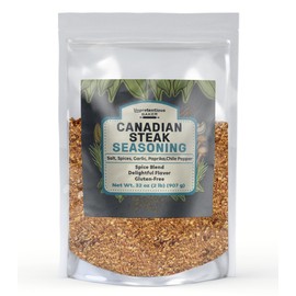 Unpretentious Canadian Steak Seasoning, 2 lb, Savory Flavor For Steaks, Hamburgers