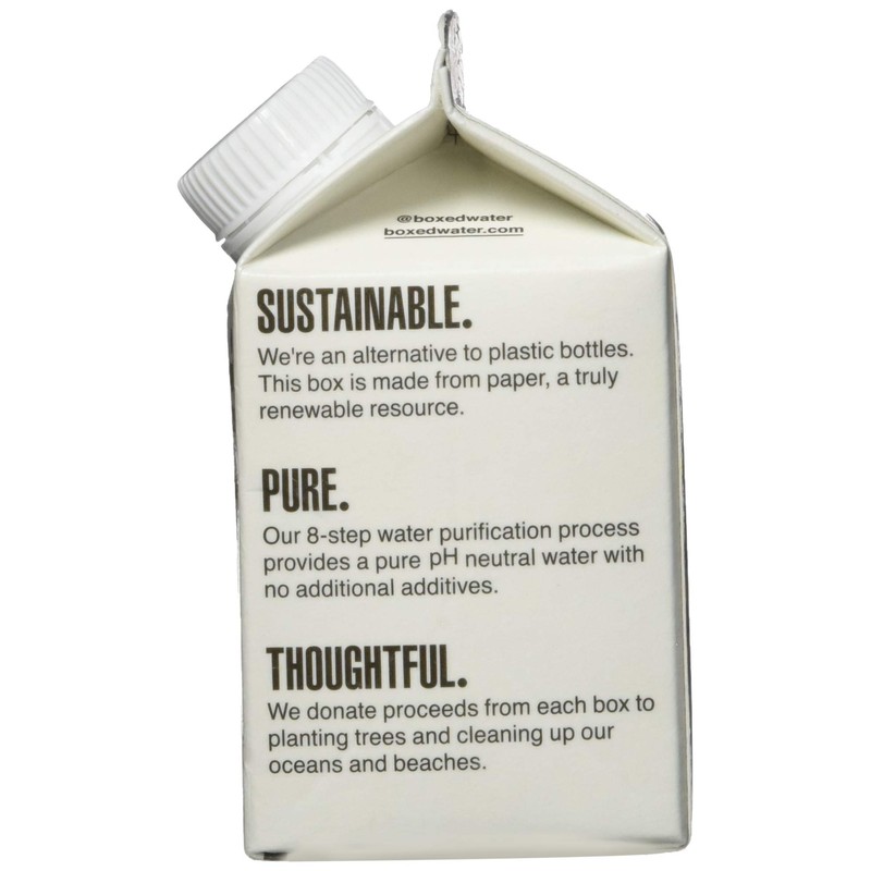 Boxed Water 8.5 oz. (Single Unit) – Purified Drinking Water