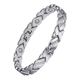 TPZORJX Magnetic bracelet women, magnetic bracelet women's health, lymphatic drainage magnetic bracelet women ultra strong magnets magnetic adjustable, bracelets women, magnetic bracelet, magnetic