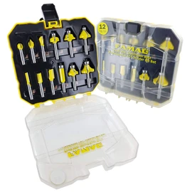 FAMAG Profi Line 3382.812 Carbide Cutter Set 12 Pieces Shank Diameter 8 mm in Plastic Box