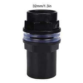 Pssopp Aquarium Hose Adapter PVC Fish Tank Water Pipe Adapter Converter Connector 5 Pcs Aquarium Fittings Water Hose Connector Tank Air Tube Adapter Aquarium Accessories (32mm)