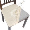 SearchI Waterproof Seat Covers for Dining Room Chairs Stretch Jacquard