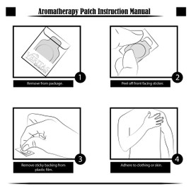 Veritas Aromatics Serenity Aromatherapy Patch (Serenity)- 6 Pk