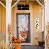 Hello Fall Hanging Flag, Front Door Porch Decor, Large Fall