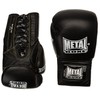 METAL BOXE Boxing Gloves Black 12oz