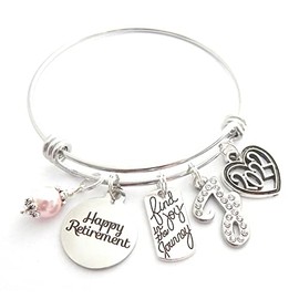 Retirement Gift, Co-worker Leaving, Retirement gifts for Women, Joy in the Journey, Happy Retirement Congratulations Gift for Her, Mom Grandma Friend