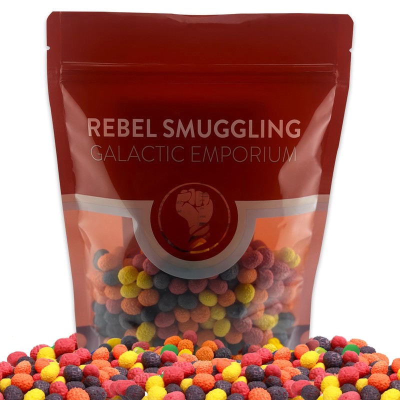 Big Chewy Candy Pebbles Bulk 2 LB Bag by Rebel