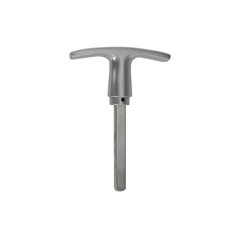 INTRA-TEC Garage Door Handle Aluminium F1 9 x 82 mm
