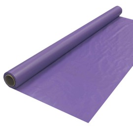 Party Essentials 4010 Heavy Duty Banquet Roll Plastic Tablecover, 100' Length x 40" Width, Royal Purple (Case of 4)
